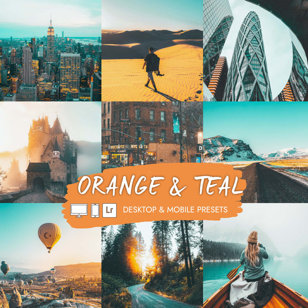 Orange & Teal